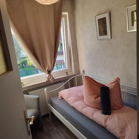 Apartmán Altes Forsthaus Penthouse & Fachwerkstuebchen Fuer Monteure Und Firmen Am Schiedersee